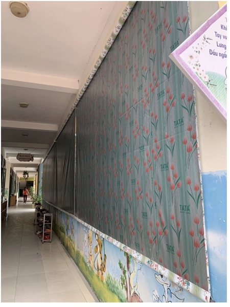 Bạt che nắng mưa tự cuốn