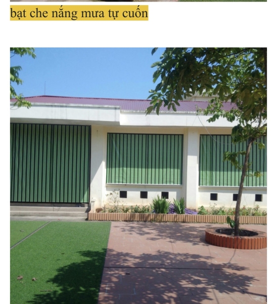Bạt che nắng mưa tự cuốn