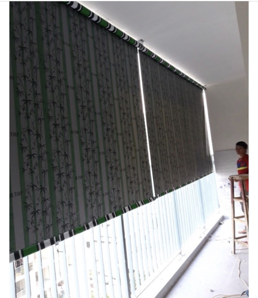 Bạt che nắng mưa tự cuốn